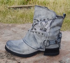 Damen Biker Stiefel -