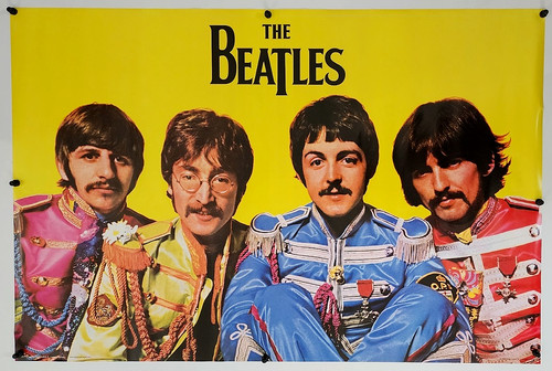 The beatles sgt peppers poster - sgt,