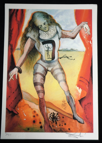 Salvador dali lithographie - salvador,