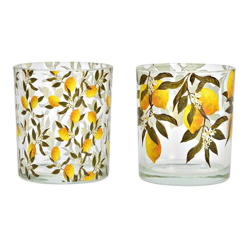 Windlicht zitrone lemon - windlicht,