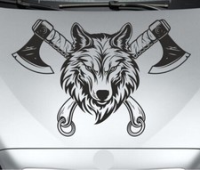 Aufkleber Auto Motorhaube Thor