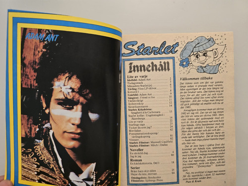 Adam ant a rare - rare, newspaper