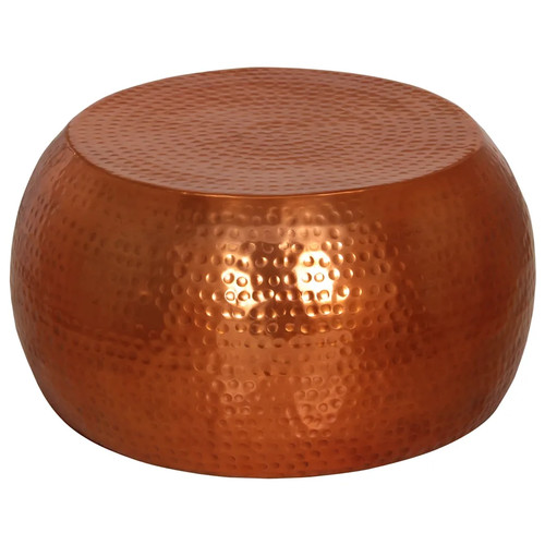 Couchtisch messing ø55x28 - Ø55x28, cm