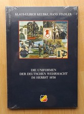 Buch Die Uniformen der Deutschen Wehrmacht 1936, NEU und OVP