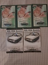 DDR Modellautos Volkspolizei Wartburg Maßstab 1:64, 5 STÜCK 