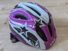KED Fahrradhelm Meggy II, Violet Stars, 44-49 cm, 15409180XS, lila Sterne