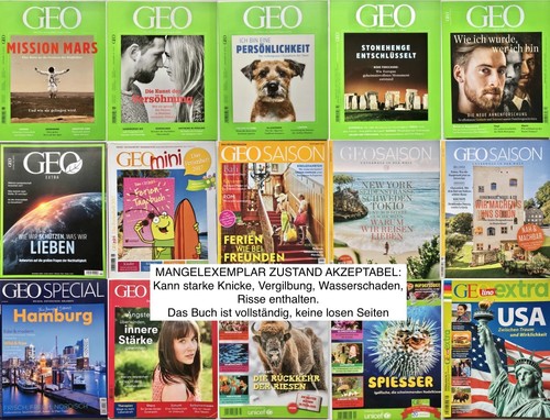 Räumungsverkauf geo magazin - rÄumungsverkauf, magazin-