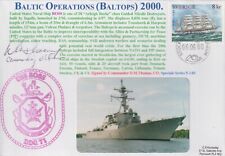 GB FDC MARINE SIGNIERT