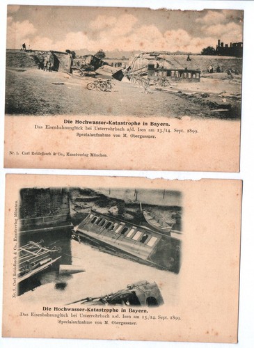 Litho bayern hochwasser - litho,