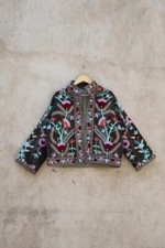 Indische Dunkelgrüne Suzani