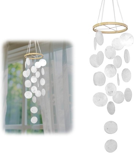 Muschel windspiele boho deko - windspiele,,