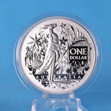 Australien 1 Dollar 2021 Coat of Arms   1 oz. 999 Silber unz (2)