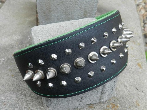 Hundehalsband 55cm leder - 55cm,