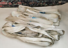 7x Hebegurt Schlupf 2m 750-1500Kg Krangurt Hebeschlinge Rundschlinge Hebeband #1