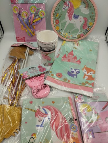 Einhorn pony party set - -,