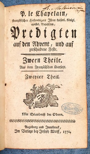 1770 predigten auf den advent - predigten,