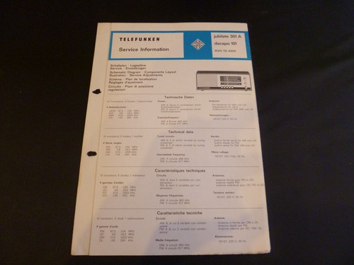 Original service manual - original,