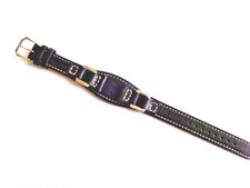 FOSSIL Original Ersatz Lederarmband ES1074 Uhrband watch strap Schwarz black