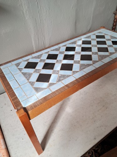 Ddr blumentisch mosaik kacheln - ddr,