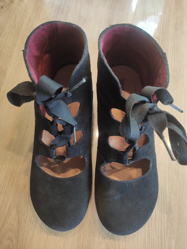 Stiefeletten schwarz rotes - stiefeletten,,