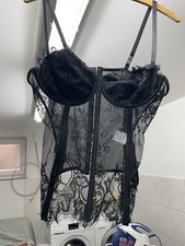 Damen Corsage In Schwarz Größe L