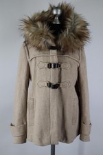 Zara Women beiger Kurzmantel