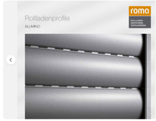 Alu Rollladenpanzer arretiert