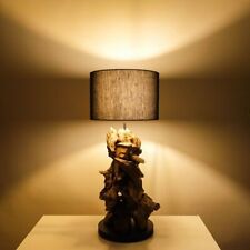 AquaOne Lampe Denver Treibholz Tischlampe 70 cm Naturholz Holz Deko Wurzel