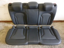 Audi RSQ3 Q3 Exclusive Rauten Waben Leder Rücksitzbank Rückbank schwarz leather