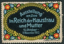 Germany 1913 Berlin Exhibition