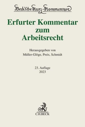 Erfurter kommentar zum - kommentar,