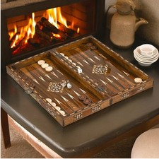 Backgammon Set Handarbeit X