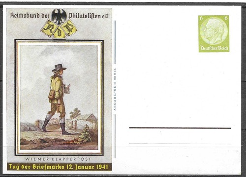 1941 ganzsachenpostk p 241 - dr,