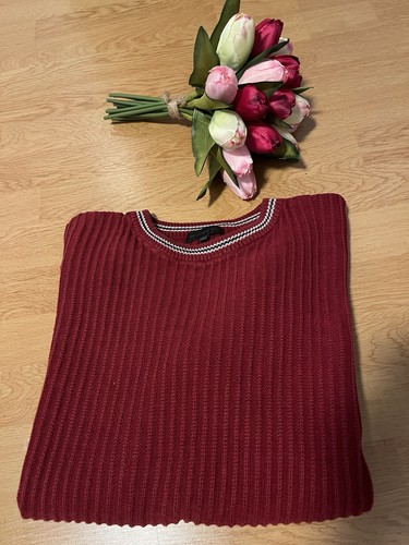 Damen pullover 52 rot - damen, gr.