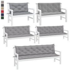 2 Stk. Gartenbank Auflagen