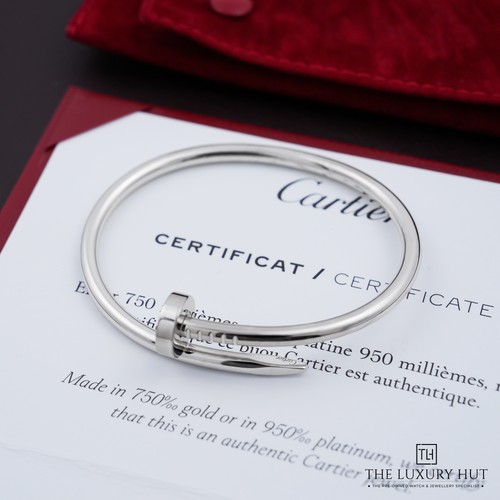Cartier 18kt weißgold juste - weißgold,