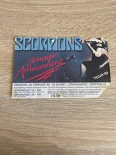 Scorpions - Konzertkarte -