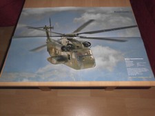BUNDESWEHR POSTER  MITTLERER TRANSPORTHUBSCHRAUBER CH-53 G HUBSCHRAUBER PILOTEN