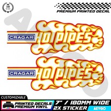 2x CRAGAR Vinyl Aufkleber