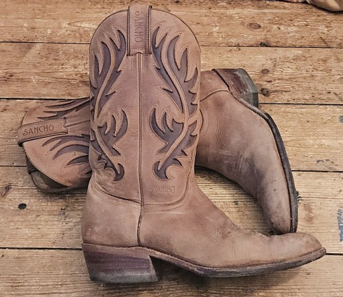 Vintage sancho leder - vintage,