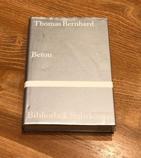 Thomas Bernhard - Beton | Erste Auflage 1985 | Bibliothek Suhrkamp