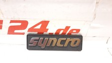 EMBLEM SCHRIFTZUG HANDSCHUHFACH VW RALLYE GOLF 2 GTI G60 SYNCRO COUNTRY JETTA