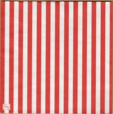 3 lose Servietten ~ Streifen