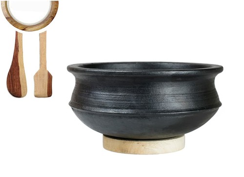 Terrakotta keramik kochtopf - terrakotta,