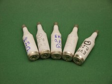 5 D Schmelzeinsätze 6A 500V schmal Schmelzsicherung DDR Sicherung träge E16 grün