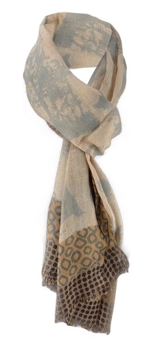 Edler designer schal braun - edler,