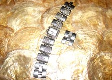 Fossil Armbanduhr Damen eckig Damenuhr