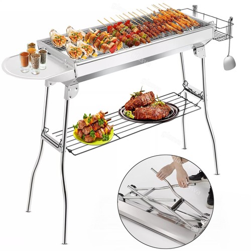 Edelstahl holzkohlegrill - edelstahl,