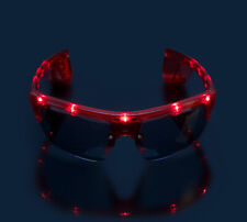 LED Leuchtbrille Party Blinkbrille Neon Brille Spaßbrille Fasching Karneval