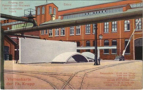 Cpa essen krupp - ak, krupp'schen